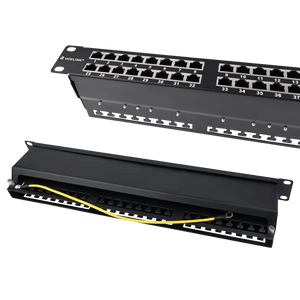 48-port Cat5e Shielded Patch Panel, 1U