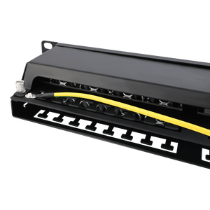 48-port Cat5e Shielded Patch Panel, 1U