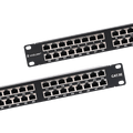 Geschirmtes 48 Port Cat5e Patchpanel, 1U VCELINK
