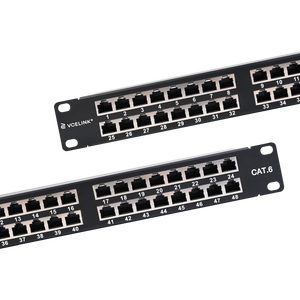 shielded cat6 patch panel