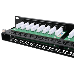 rack mount patch panel Cat5e