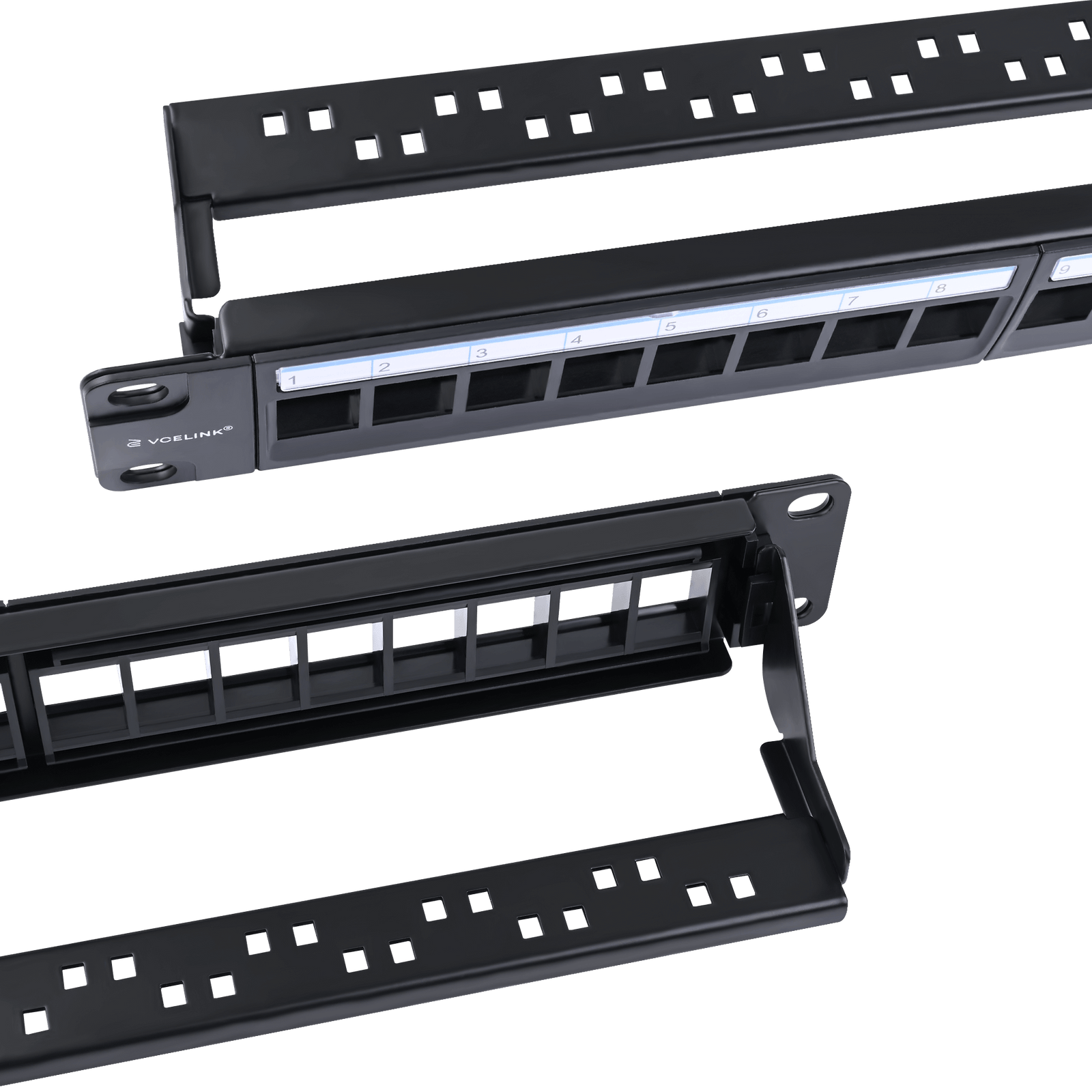 Blank Patch Panel for Keystone Modules VCELINK