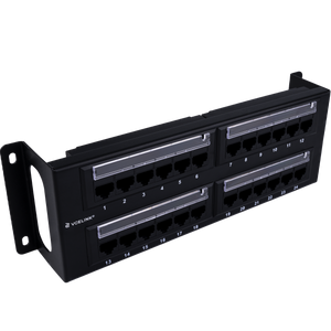 2U 24 Ports UTP Patch Panel