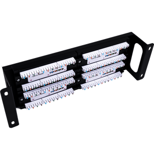 2U 24 Ports UTP Patch Panel