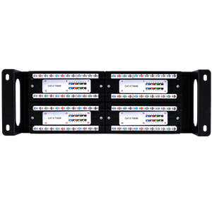 2U 24 Ports UTP Patch Panel