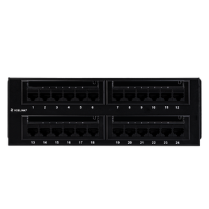 2U 24 Ports UTP Patch Panel