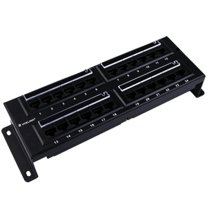 2U 24 Ports UTP Patch Panel