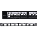24 Port Ethernet Patch Panel With Removable Modules VCELINK
