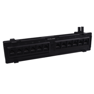 12-Port Cat6 Unshielded Patch Panel 