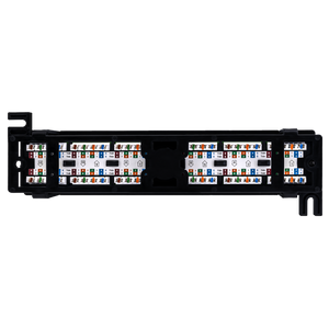 12-Port Cat6 Unshielded Patch Panel 