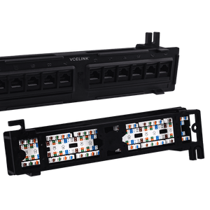 12-Port Cat6 Unshielded Patch Panel