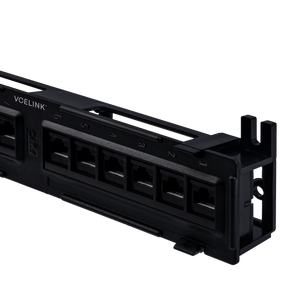 12-Port Cat6 Unshielded Patch Panel 