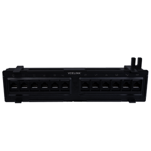 12-Port Cat6 Unshielded Patch Panel 