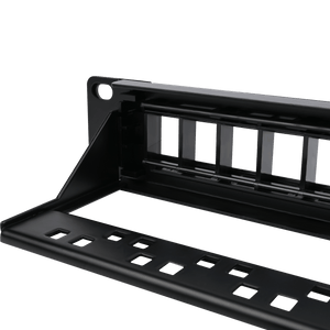 24 port blank keystone patch panel 