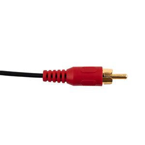 3.5 mm Female to 2 RCA Male Stereo Audio Cable 