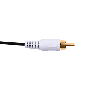 3.5 mm Female to 2 RCA Male Stereo Audio Cable 