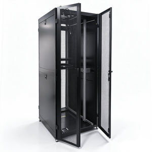 42U Floor Standing Network Cabinet with Static Load 1300kg Rear Opening view