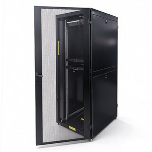 42U Floor Standing Network Cabinet with Static Load 1300kg Right-angled side view