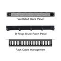 1U D-Rings Cable Management Kit VCELINK