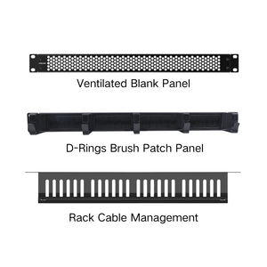 1U D-Rings Cable Management Kit VCELINK