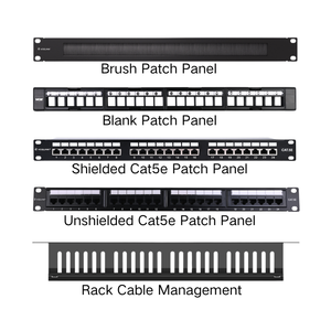 Fullset Cat5e Rack Patch Panel VCELINK