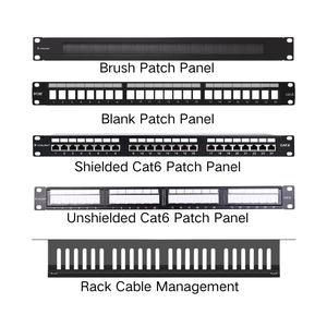 Fullset Cat6 Rack Patch Panel VCELINK
