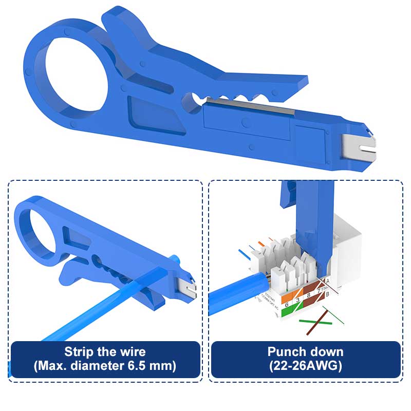 Cat6 RJ45 Tool Kit VCELINK