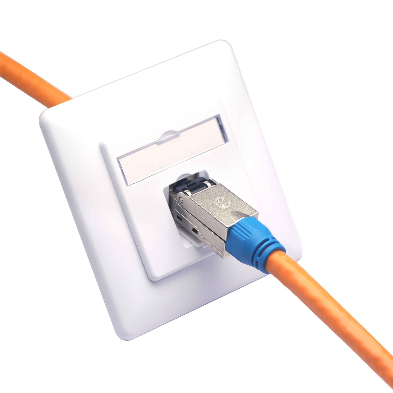 Cat8 network cable, RJ45 connectors