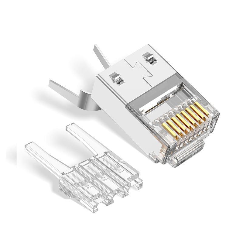 Google Rj45 Cat6 Shielded RJ45 Connectors Short Body VCELINK