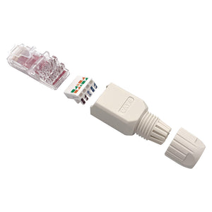 structure of Cat6 toolless connector