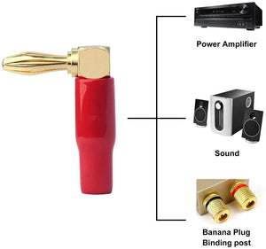 right angle banana plug adapter