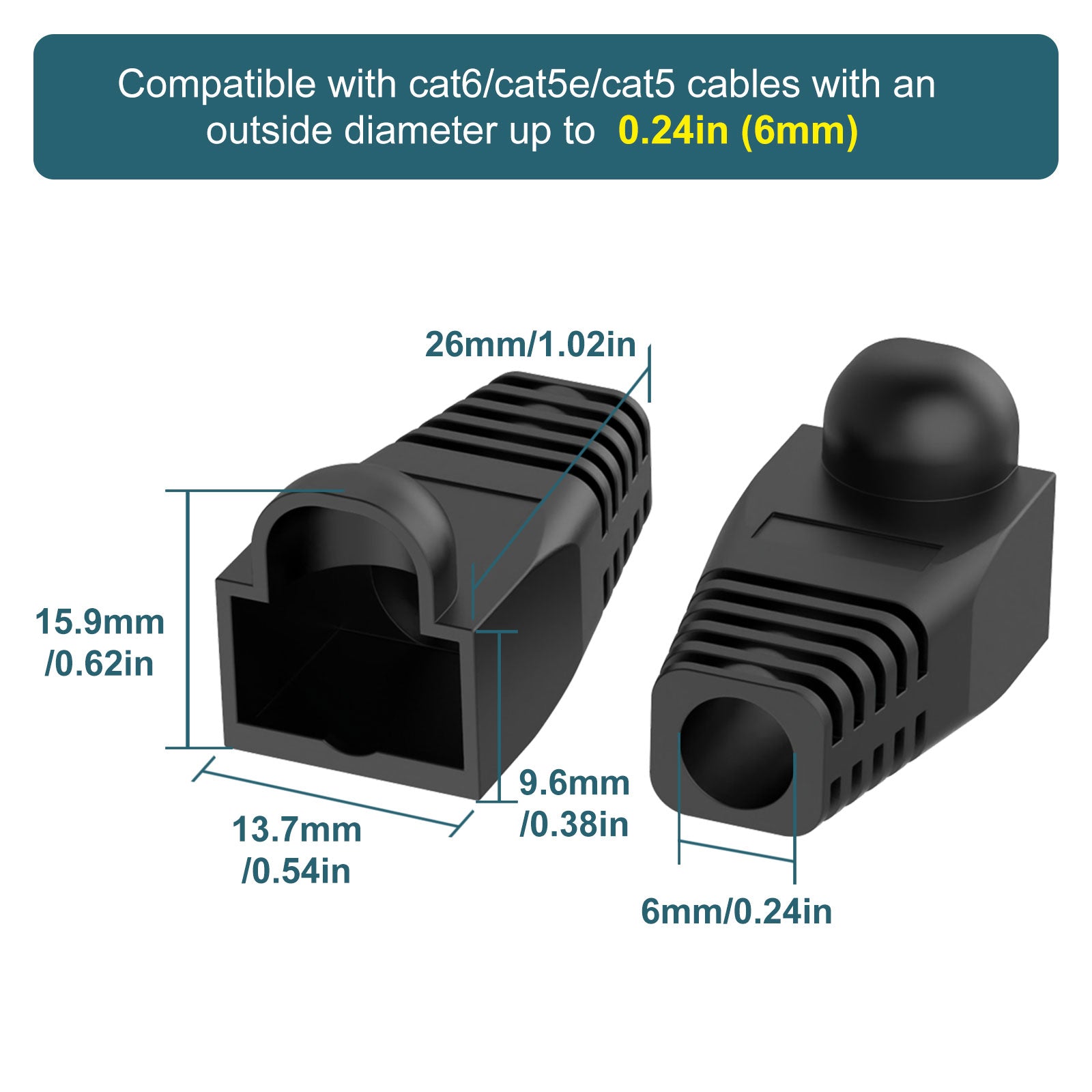 CAT6 RJ45 Modular Plug VCELINK