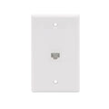 Ethernet Wall Jack Cat6 1 Port UL-Listed VCELINK