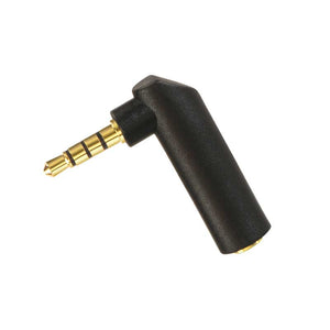 right angle 3.5 mm audio adapter