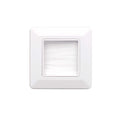 German-style Gang Brush Wall Plate VCELINK