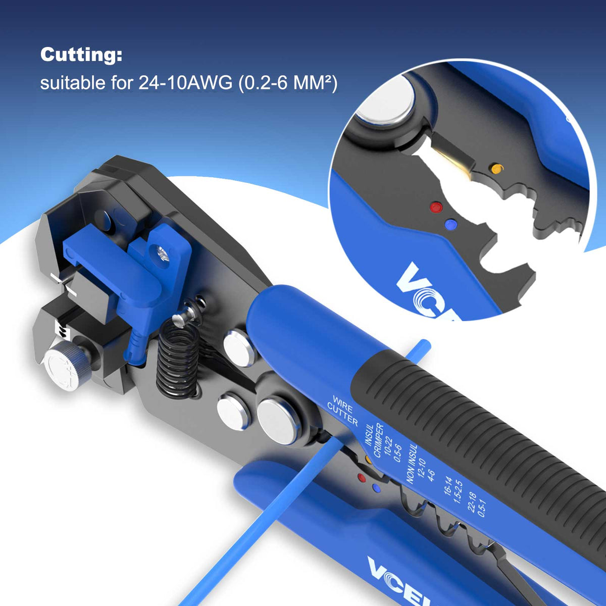 Vcb Tools Self Adjusting Wire Stripper VCELINK