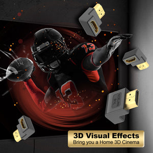  4k hdmi right angle adapter