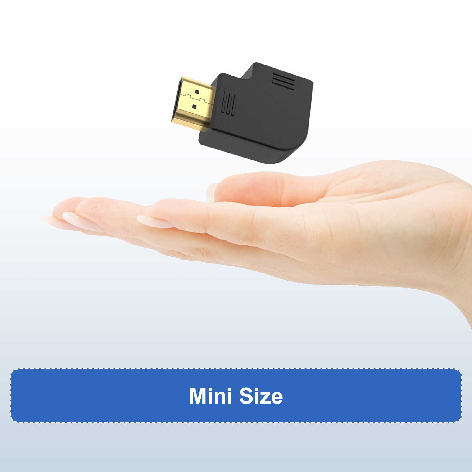 8K HDMI 2.1 Right Angle Adapter VCELINK