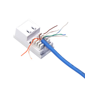 ethernet wall plate female to female