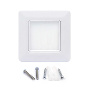single gang brush wall plate