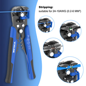 self adjusting cutter stripper