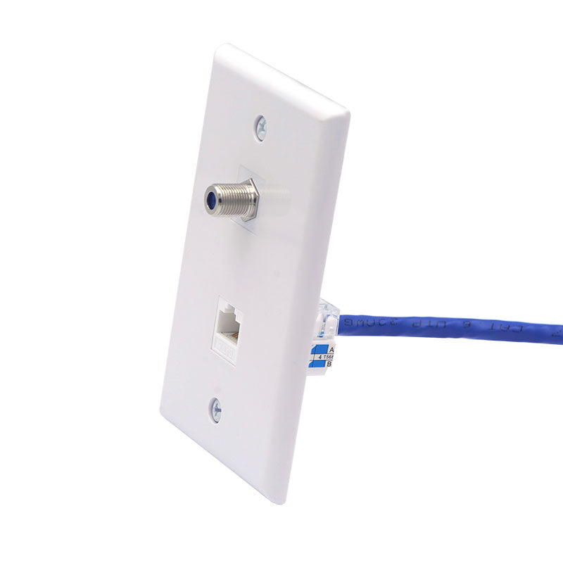 Coax wall outlet discount