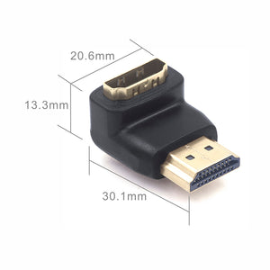 90 degree hdmi connector