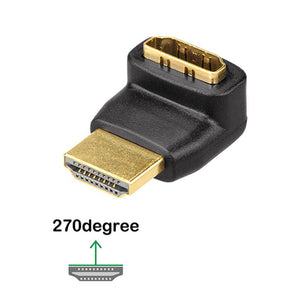 hdmi right angle adapter