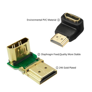 90 degree hdmi connector