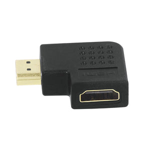 90 degree angle hdmi adapter