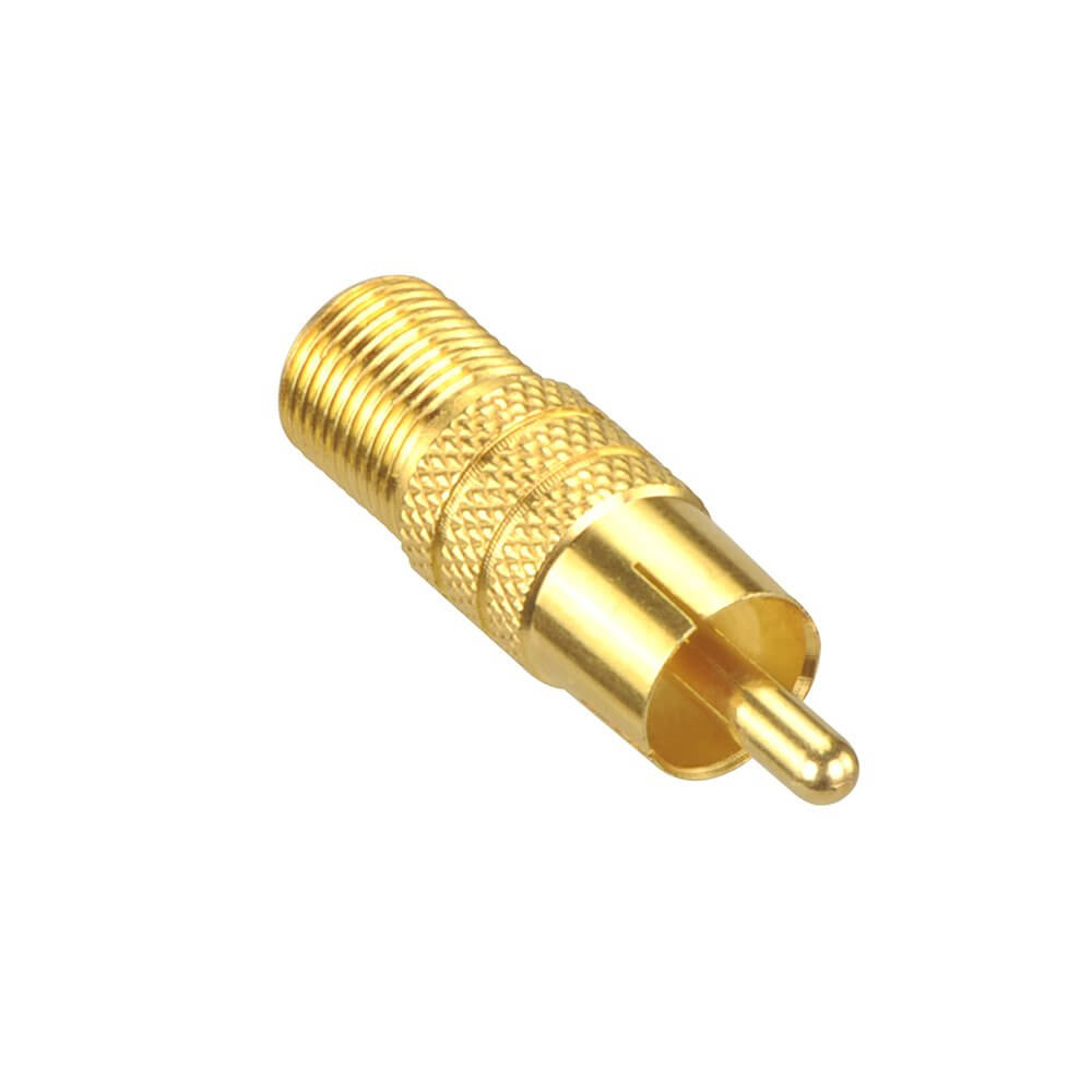 coaxial cable to rca adapter
