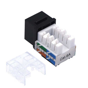 Cat6a Keystone Jack UL-Listed 