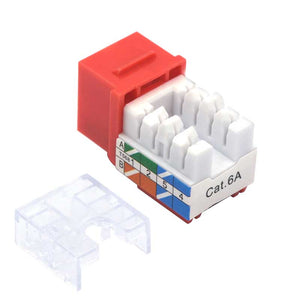 Cat6a Keystone Jack UL-Listed 