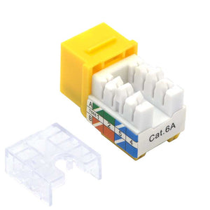 Cat6a Keystone Jack UL-Listed 